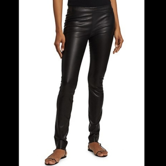 The Row Leather Leggings - Picture 3 of 16